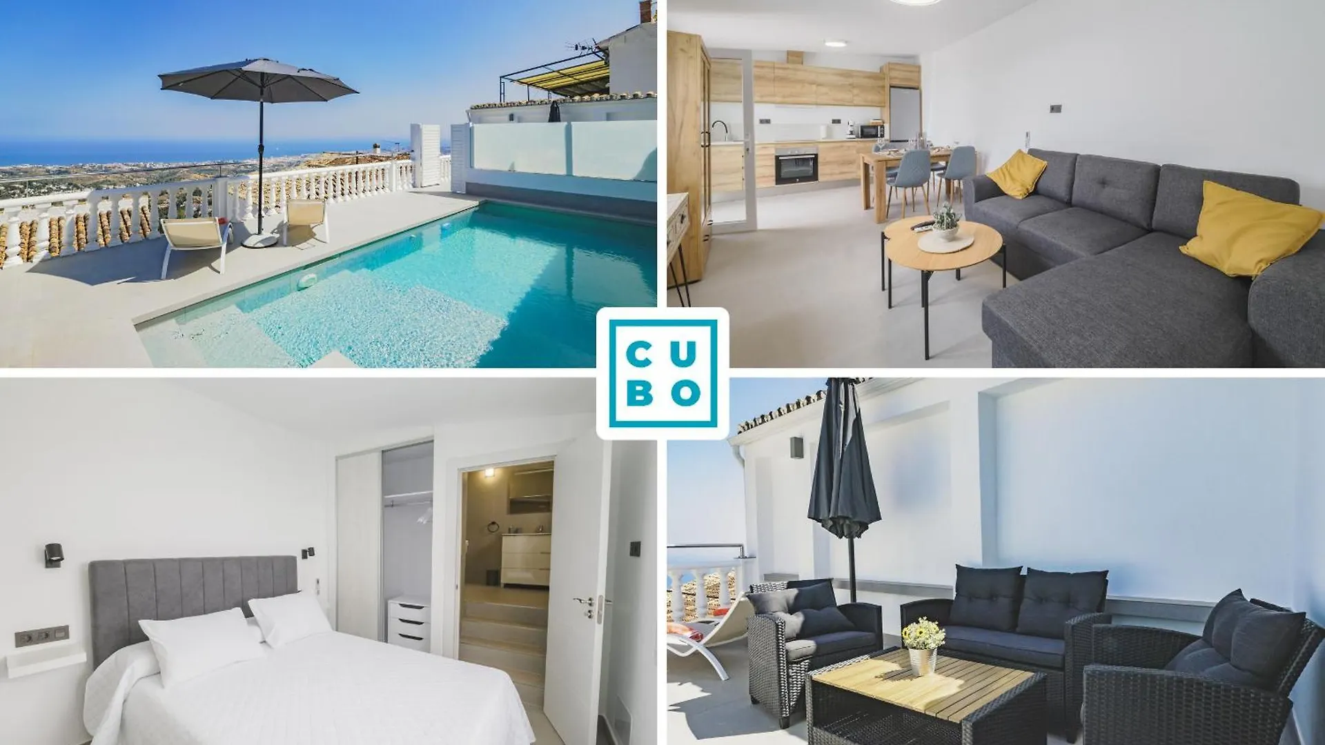 Cubo'S La Santa Maria Mijas Pool & Sea Viewアパートメント